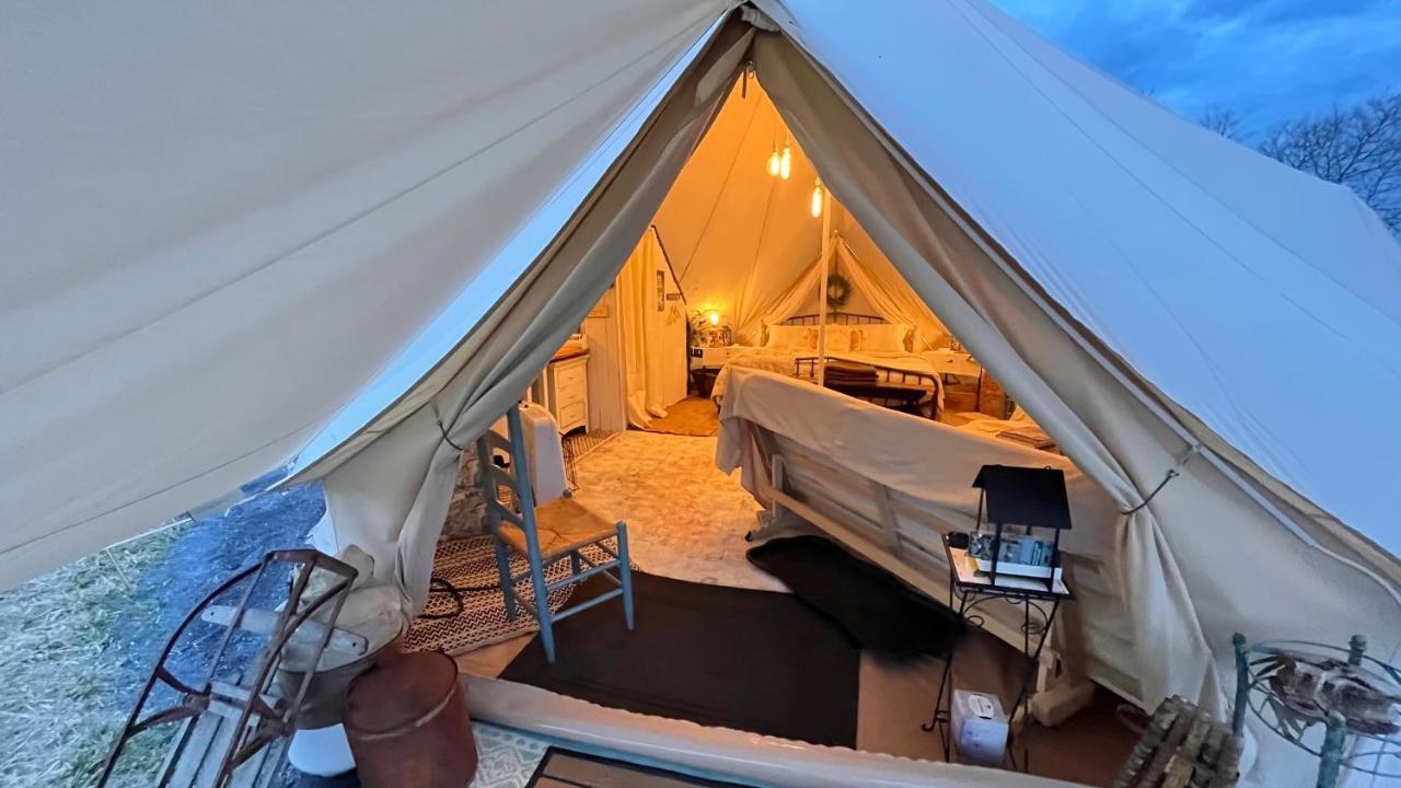 Shenandoah Valley Glamping - Amazing Views - Farm Edinburg 외부 사진