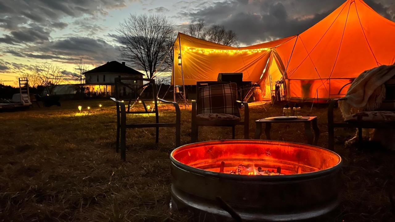 Shenandoah Valley Glamping - Amazing Views - Farm Edinburg 외부 사진
