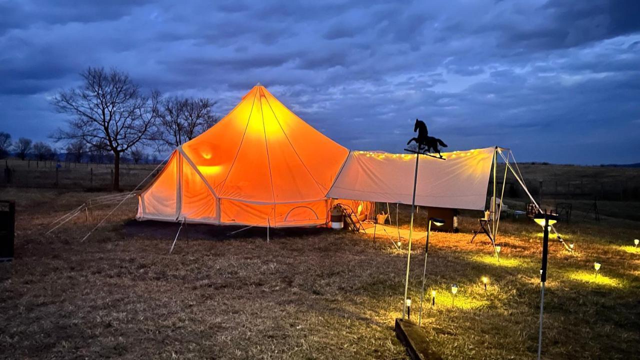 Shenandoah Valley Glamping - Amazing Views - Farm Edinburg 외부 사진