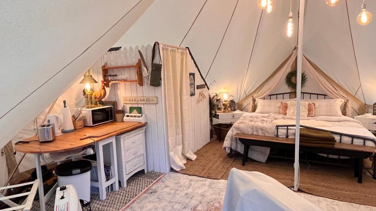 Shenandoah Valley Glamping - Amazing Views - Farm Edinburg 외부 사진