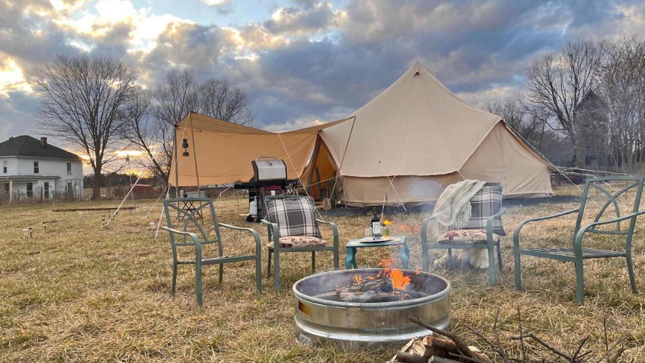 Shenandoah Valley Glamping - Amazing Views - Farm Edinburg 외부 사진